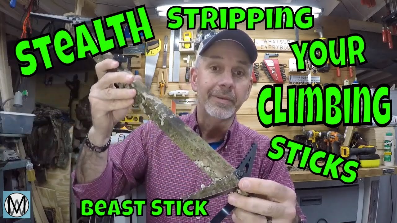 Stealth Stripping your climbing sticks - Beast Sticks