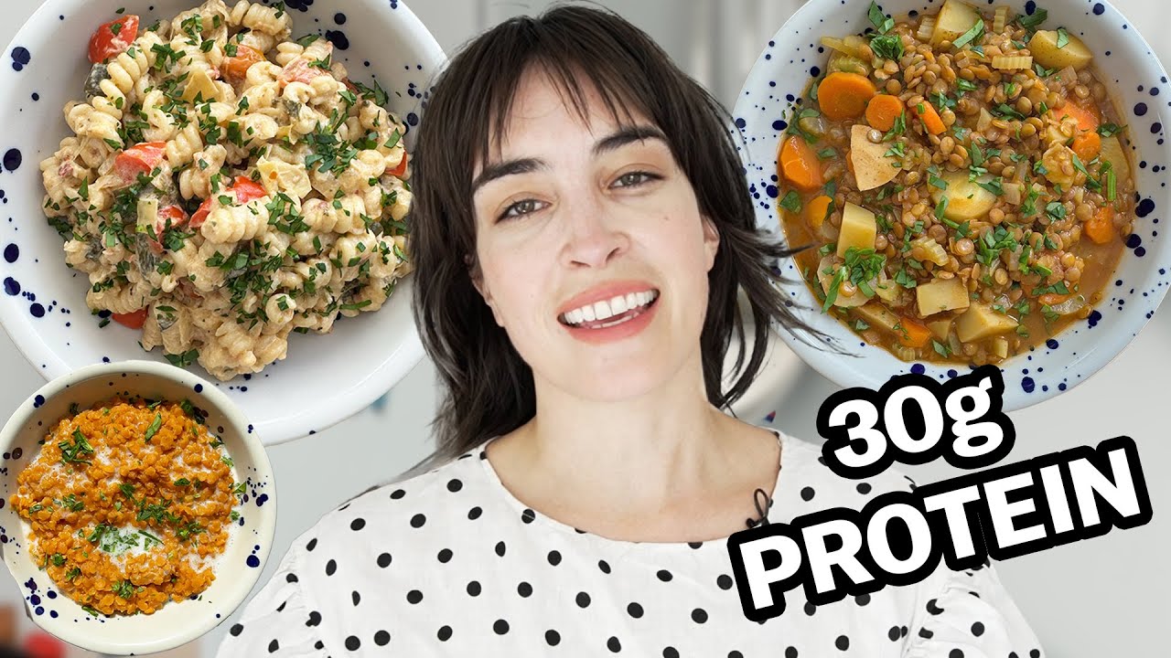 The EASIEST One-Pot High Protein Vegan Dinners to Save Time & Dishes