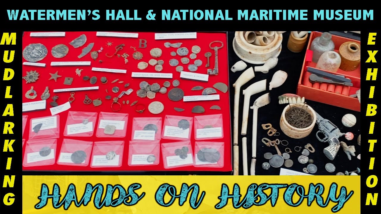 Explore Thousands of Mudlarking Finds at Watermen's Hall & the National Maritime Museum London