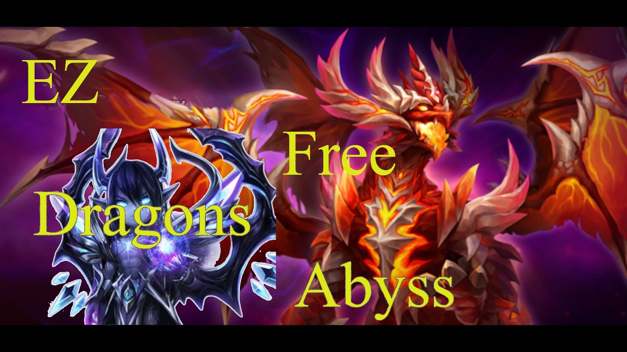 Dragon's abyss hard - easy free to play beginner team