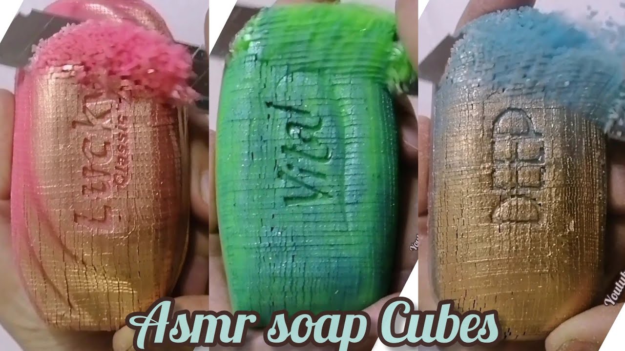 soap cubes cutting || tiny soap Cubes || compilation.