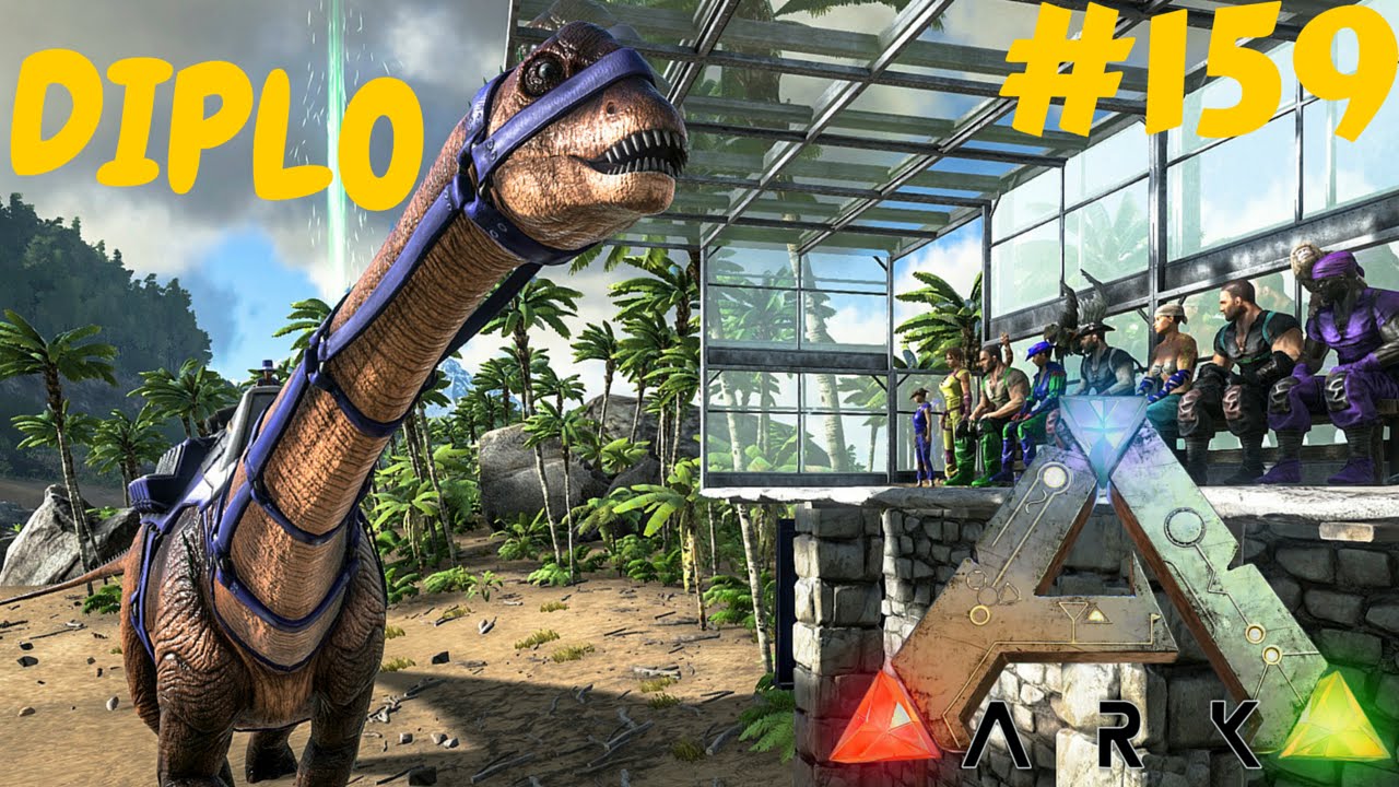 🦕 ARK Survival Evolved - Oswajanie Diplodocus oswajanie niesfornego dino #139