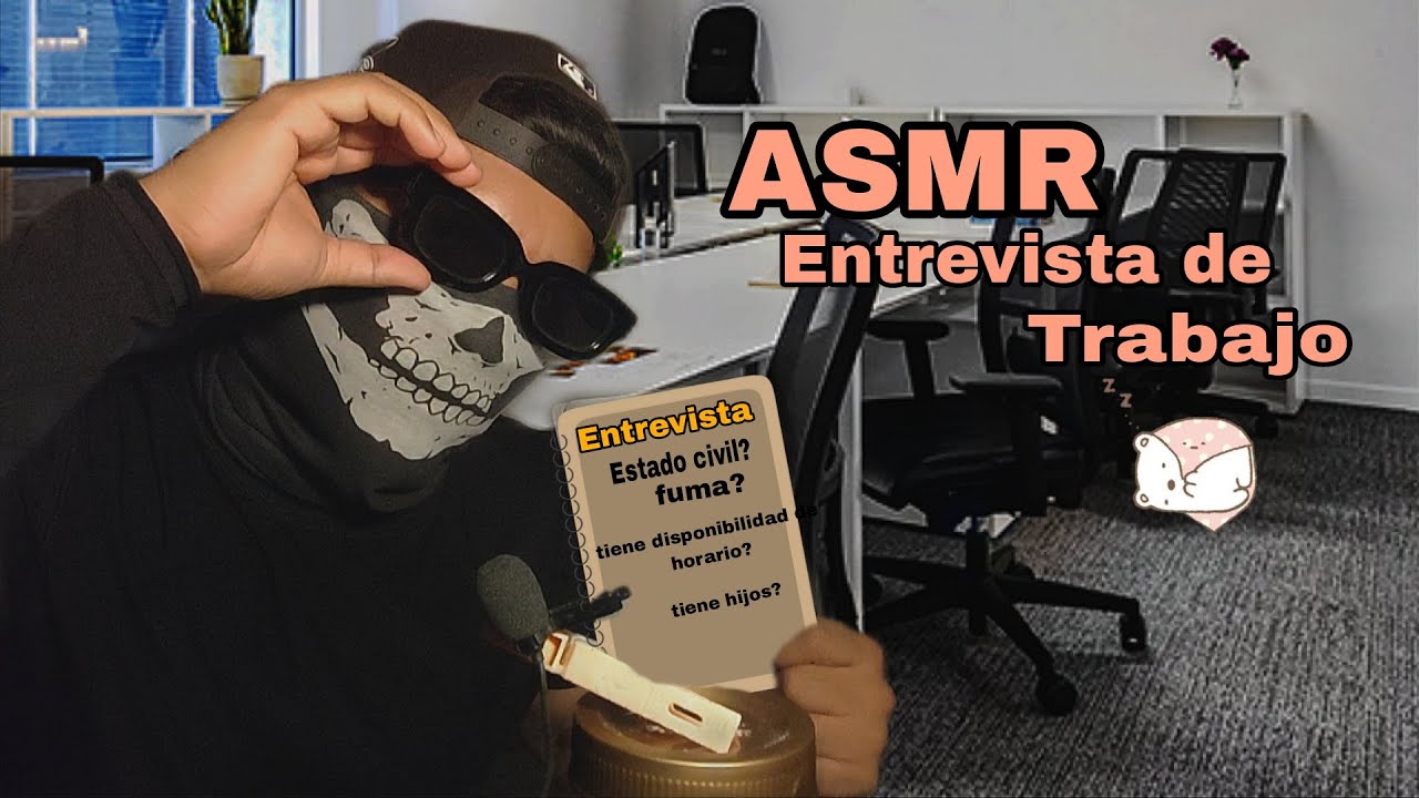 Entrevista de trabajo ASMR (ROLEPLAY)💤😴