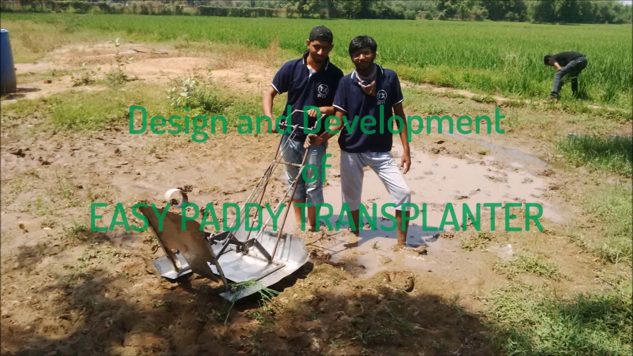 Easy Paddy Rice Transplanter