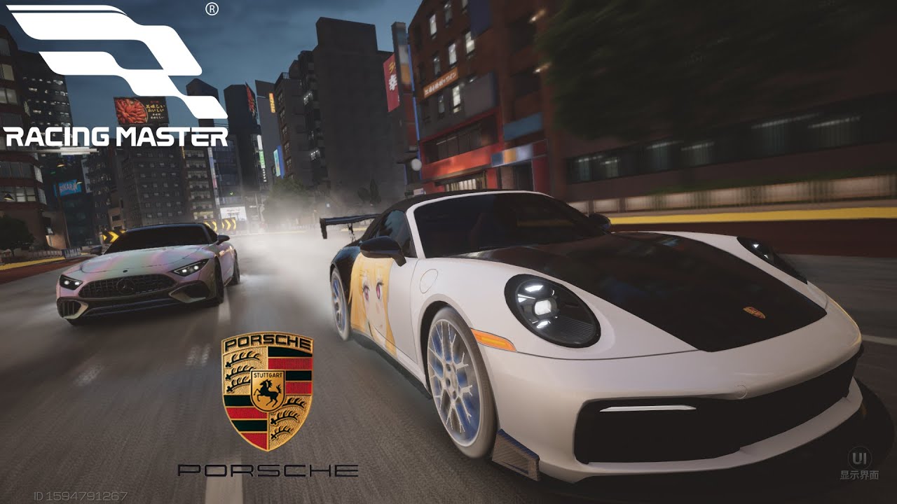 Racing Master (CN Server) - Porsche 911 Carrera S Cabriolet Gameplay