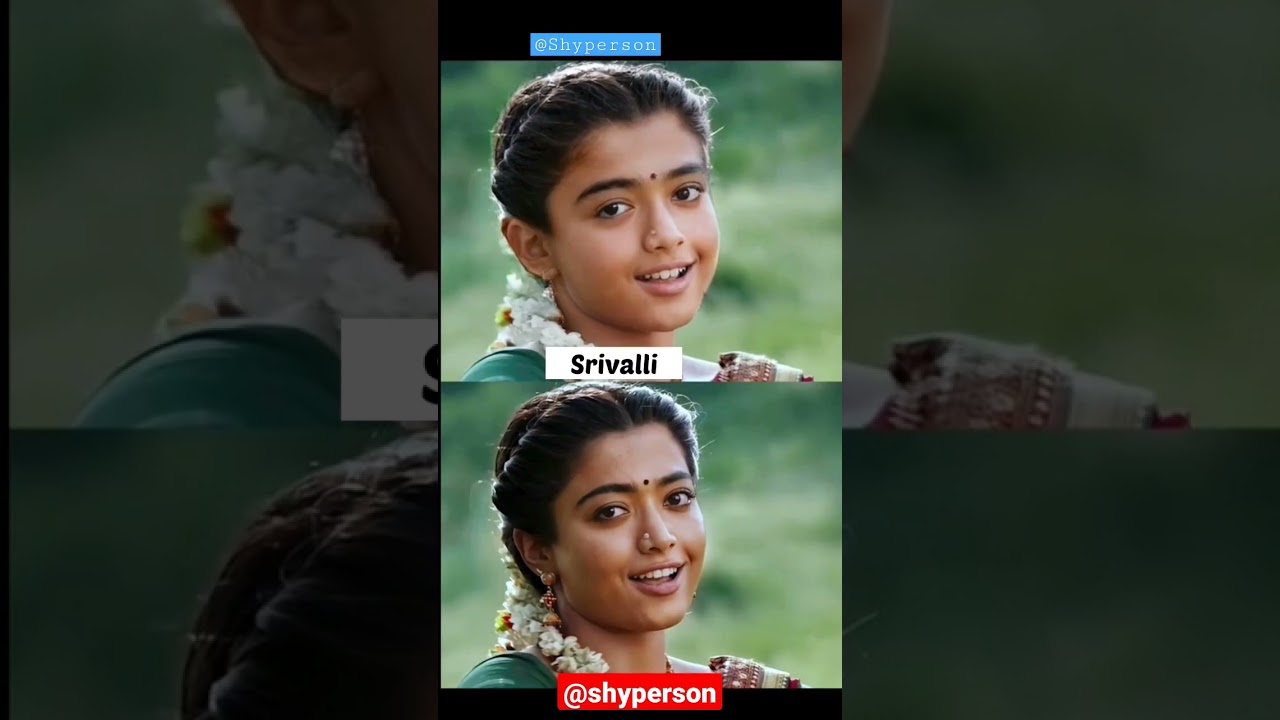 What Is Pushpa Real Name||Pushpa The Rise All Cast Baby Face Filter Video||#shorts