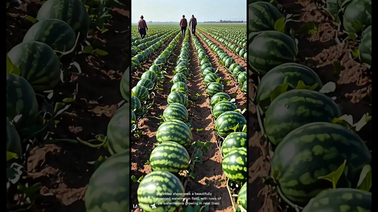 Secrets of a successful watermelon crop