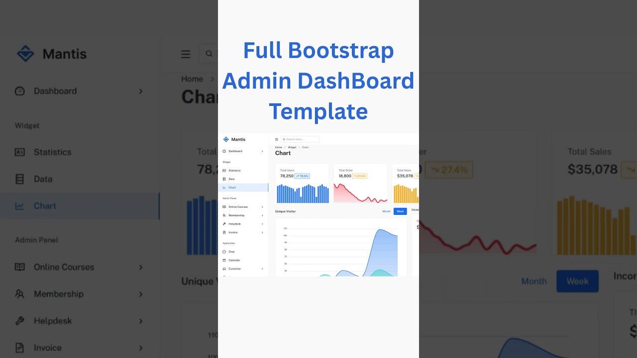 📊 Mantis &ndash; Bootstrap 5 Admin Dashboard