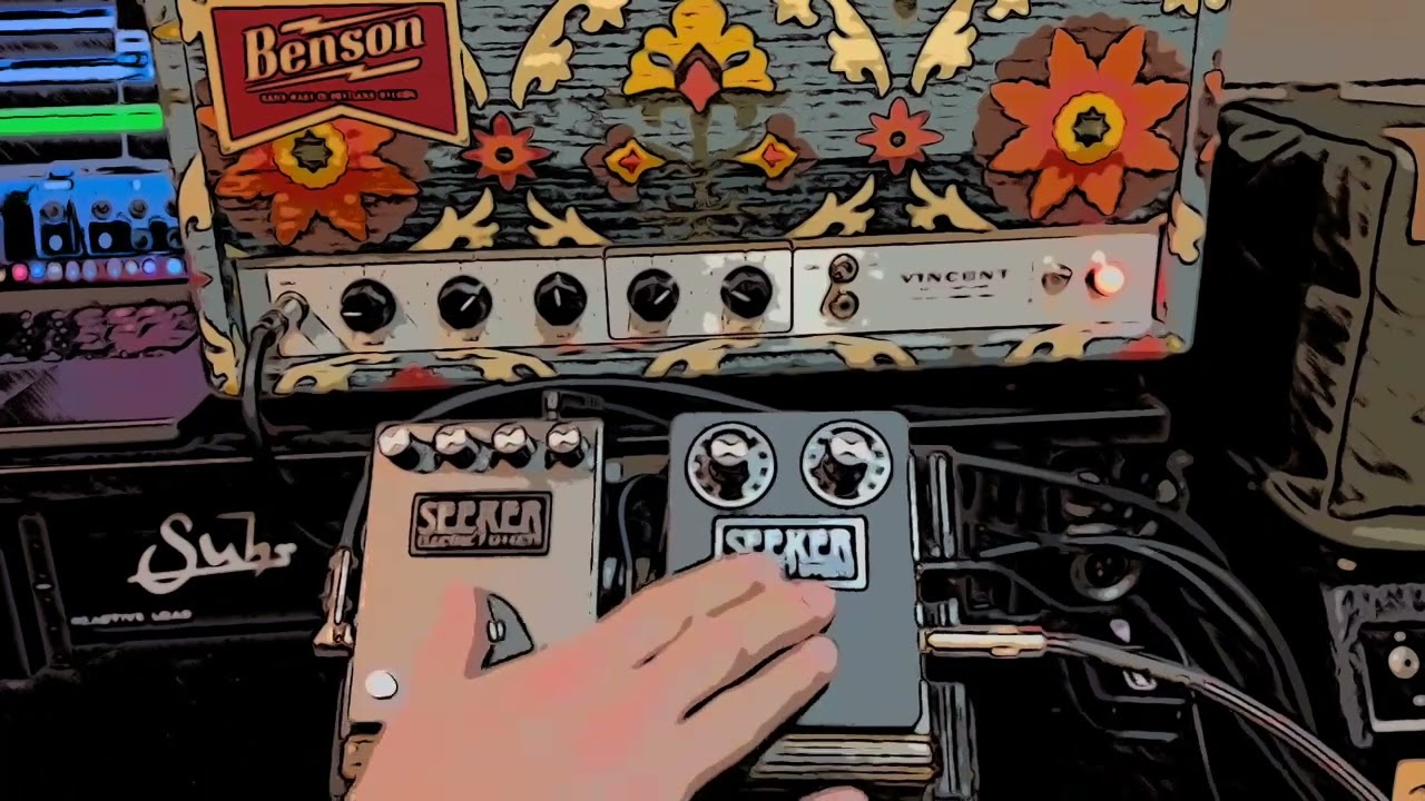 Seeker Electric Effects Tone Bender mkI vs Buzzaround