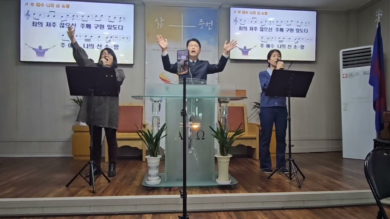 주 예수 나의 산 소망 (보아스찬양팀)