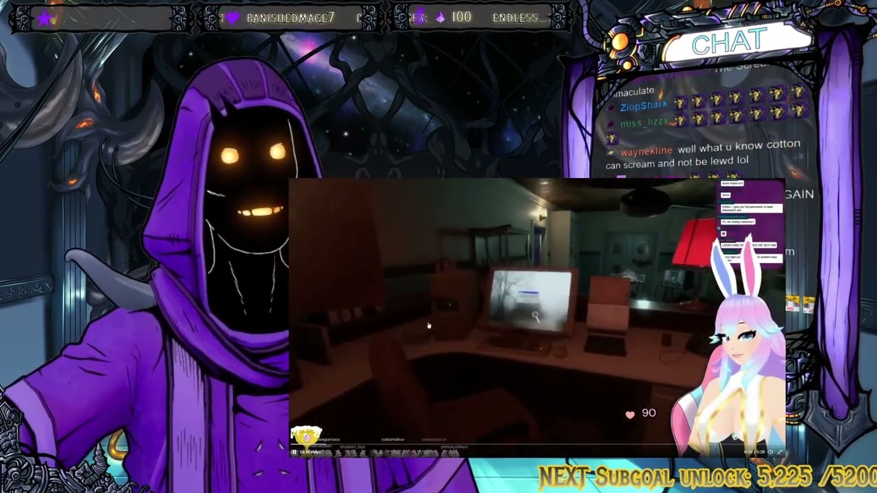 Kabhaal reacts to Cottontail's Screaming!