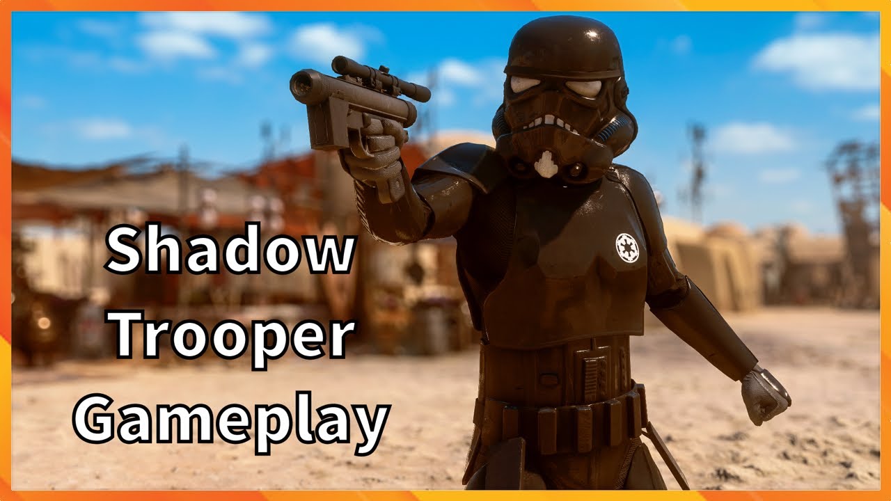 Shadow Trooper Gameplay Star Wars Battlefront 2