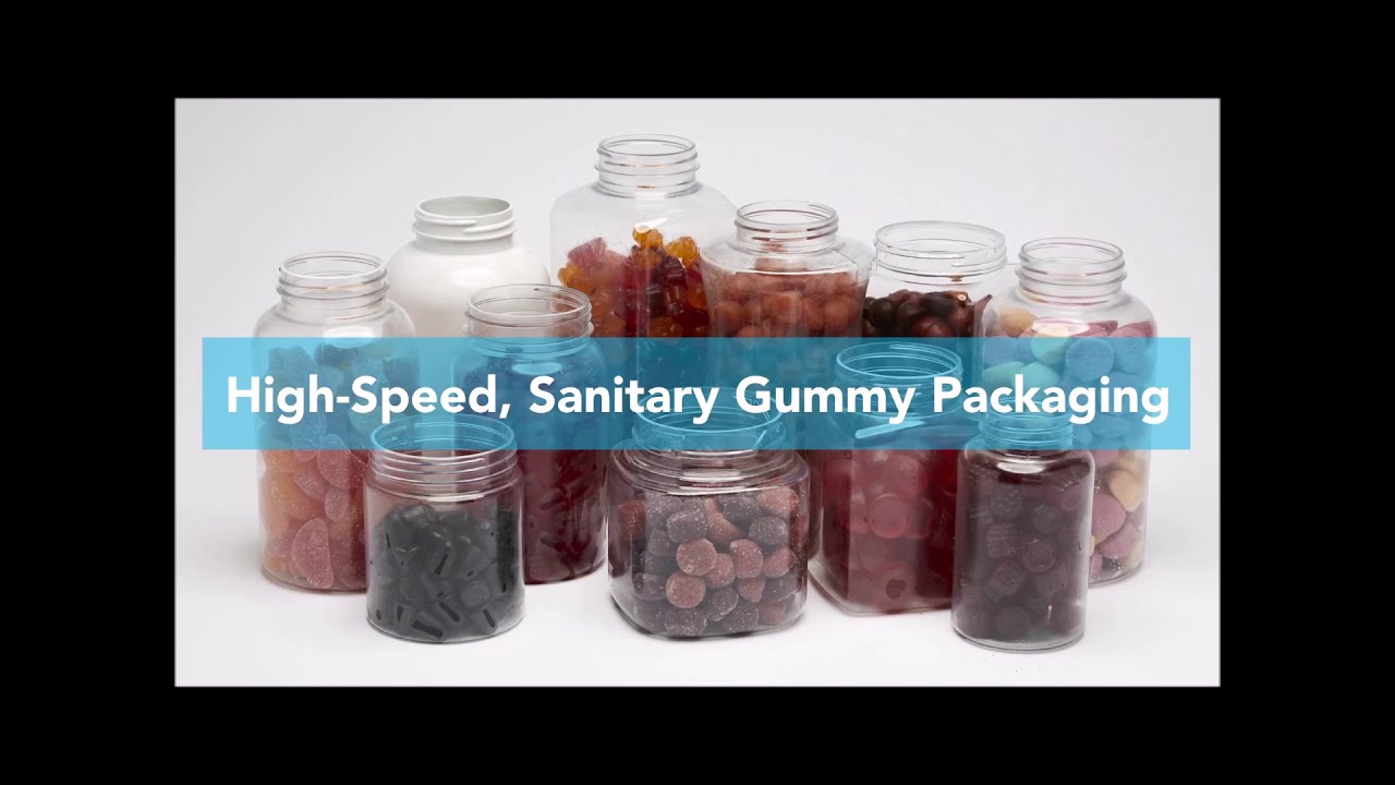 PEC 2020 Patent-Pending Vitamin Gummy Streaming System Demo | Spee-Dee Packaging Machinery