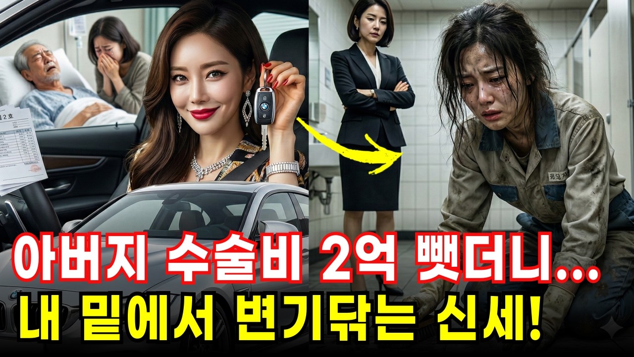 아버지 수술비 2억 훔쳐 외제차 산 시누이의 비참한 최후