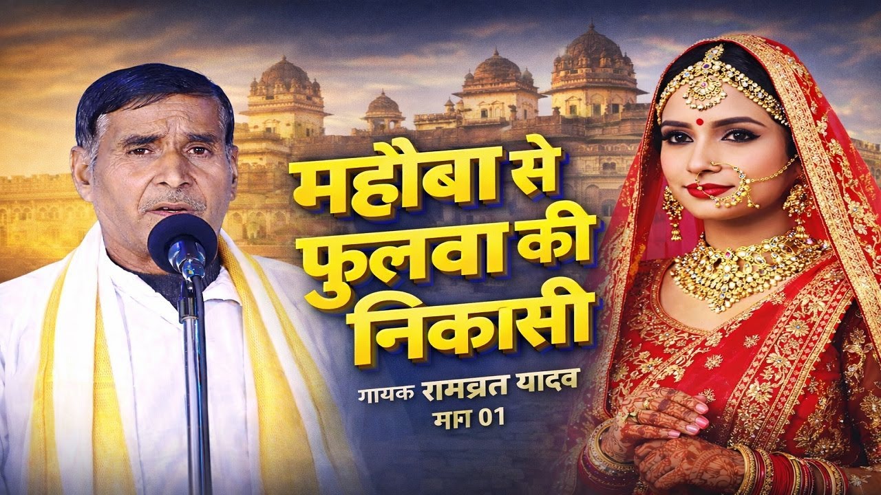 महोबा से रानी फुलवा की निकासी | रामब्रत यादव | Mahoba Se Rani Fulava Ki Nikasi | New Aalha Bhag  01