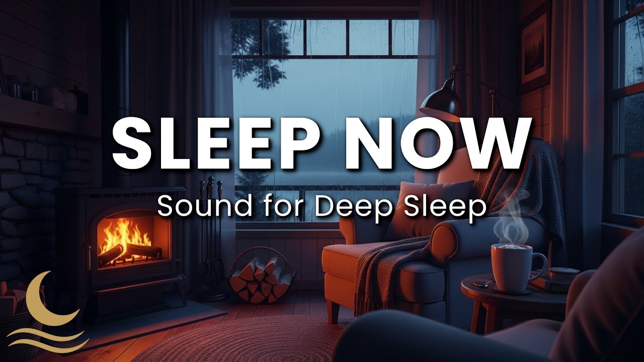 Gentle Rain and Piano • Calming Sleep Music for Stress & Anxiety Relief