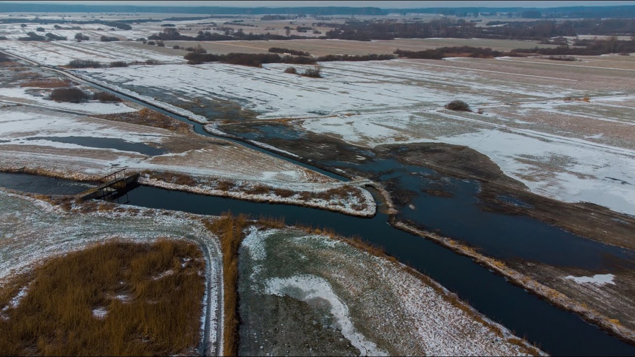 Jaz na rzece Skroda - Janowo gmina Kolno