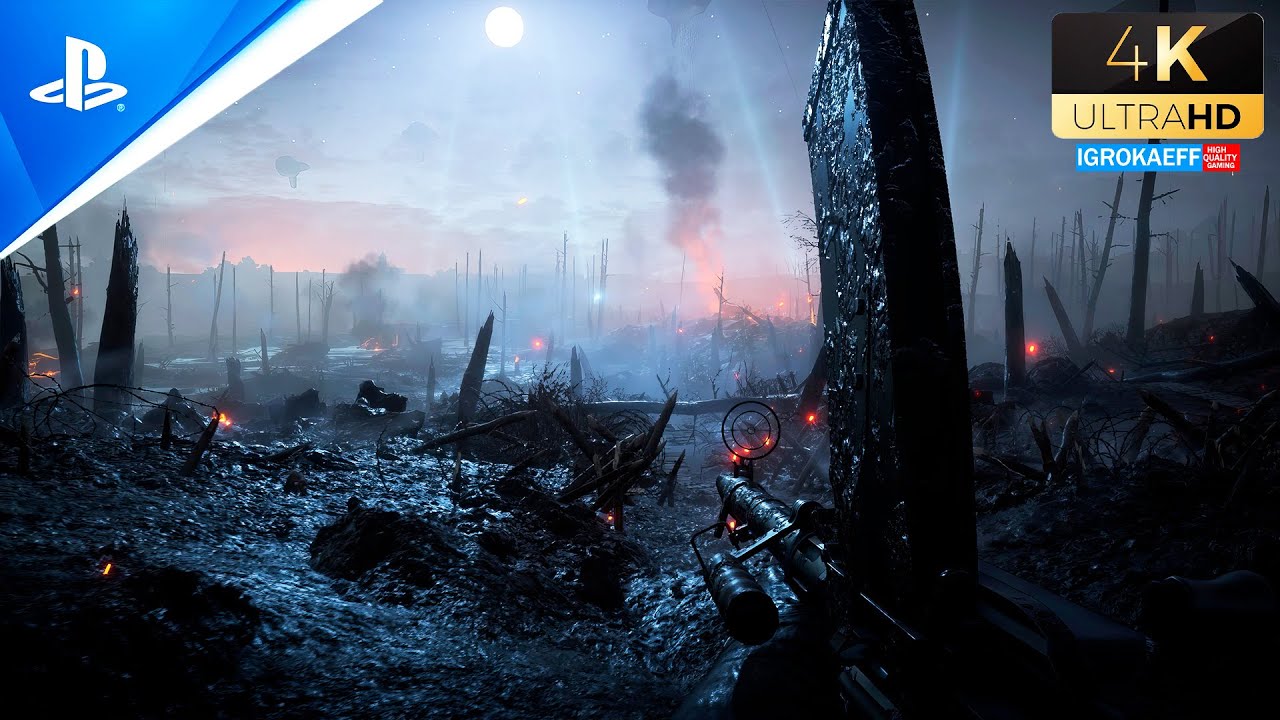 Through mud and blood - LOOKS ABSOLUTELY AMAZING | Ultra Realistic Graphic Gameplay [4K] BATTLEFIELD