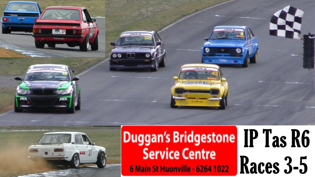 Highlights Improved Production Races 3-5 Sunday R6 TCRC IPRA Tasmania Baskerville 2023