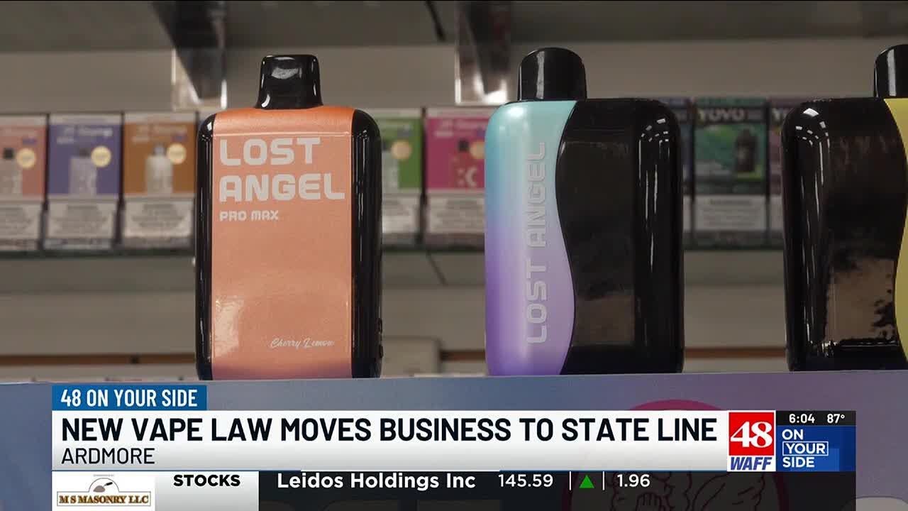 New Alabama vape law pushes business across state line