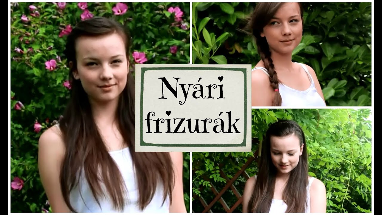 3 nyári frizura