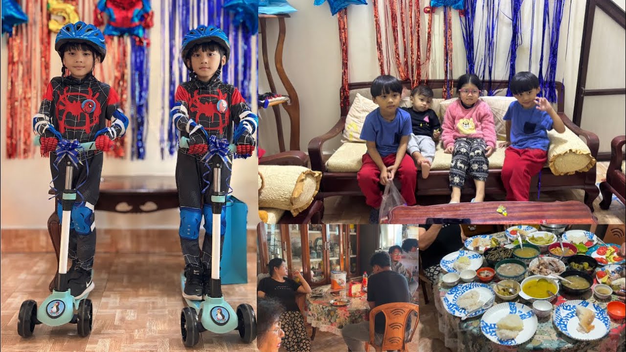 Bawihtea leh Bawihpuia te birthday // chhungkaw chaw ei khawm