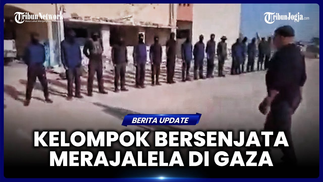 KONDISI GAZA KACAU, KELOMPOK BERSENJATA PAKAI SENJATA BUATAN ISRAEL SERANG HAMAS