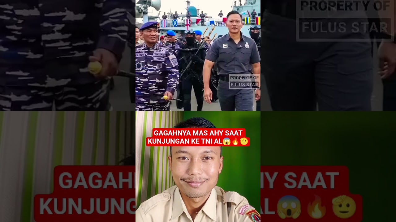MAYOR AHY DAN PERWIRA TNI AL #tniad #tnidihatirakyat #tni #shortvideo #kopassus #militer #tentara