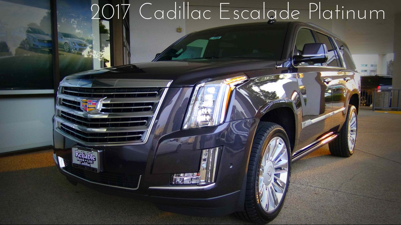 2017 Cadillac Escalade Platinum 6.2 L V8 Walkaround