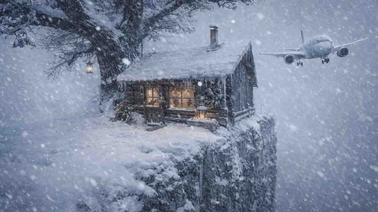 A fierce meteor shower that seems to never end | The sound of a blizzard and extremely cold air