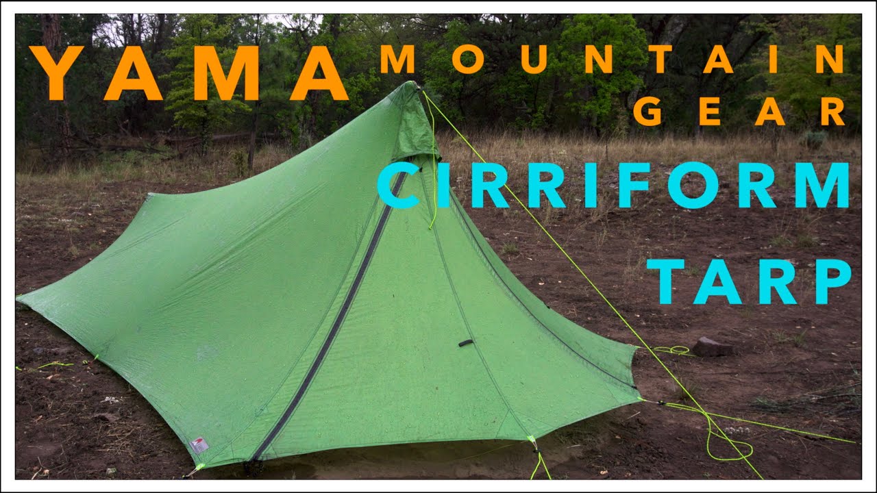 Yama Mountain Gear 2P Cirriform Tarp Review || My Go-To Shelter for Bad Weather