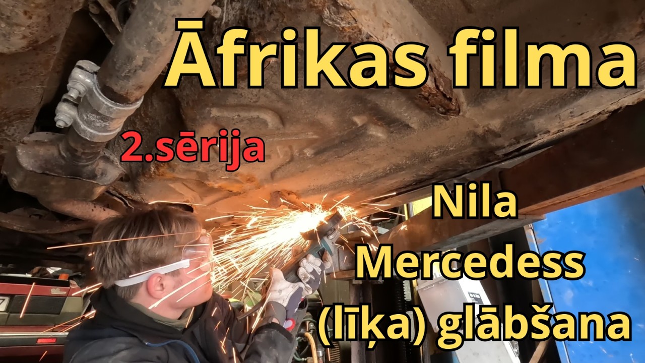 Āfrikas filma | 2. sērija | Nila Mercedess gatavošana Āfrikai | ENG subtitles