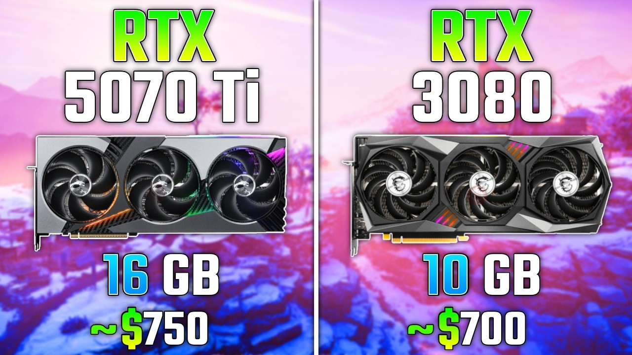 RTX 5070 Ti vs RTX 3080 | Test in 7 Games