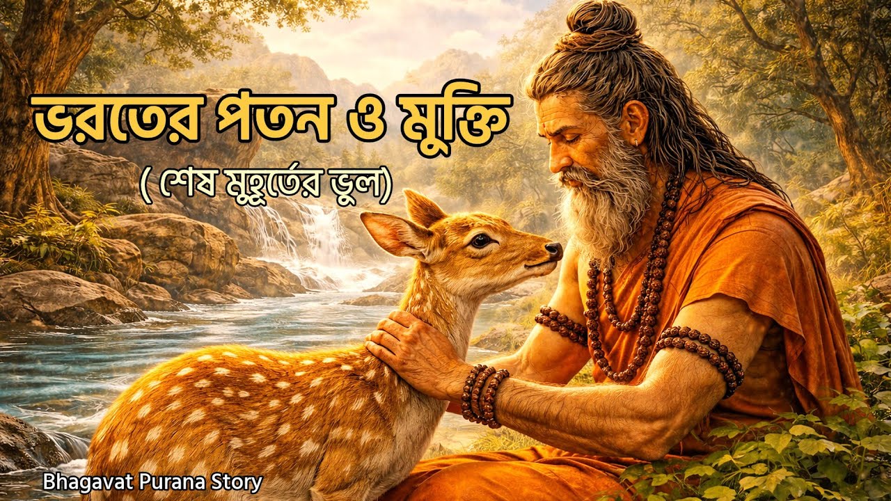রাজা ভরতের পতন ও মুক্তি | Bhagavat Purana Story
