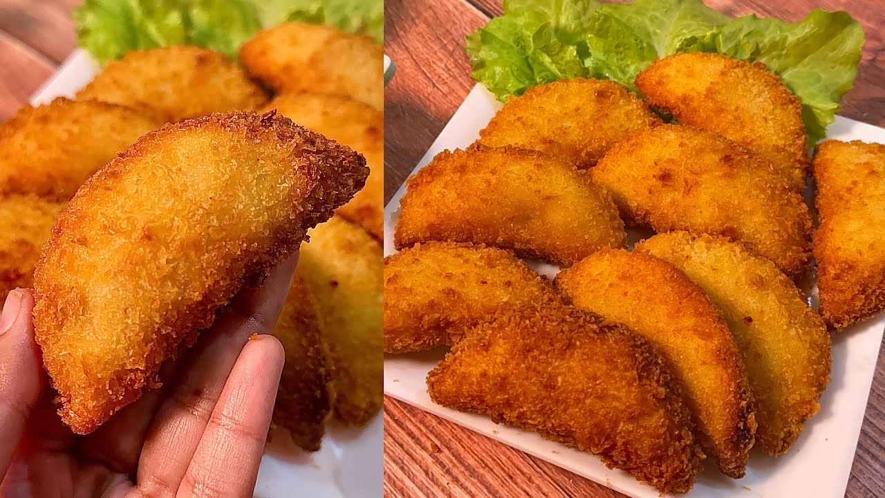 Iftar Chicken Halfmoon Pie | Bread Chicken Recipe | Ramzan Chicken Pie