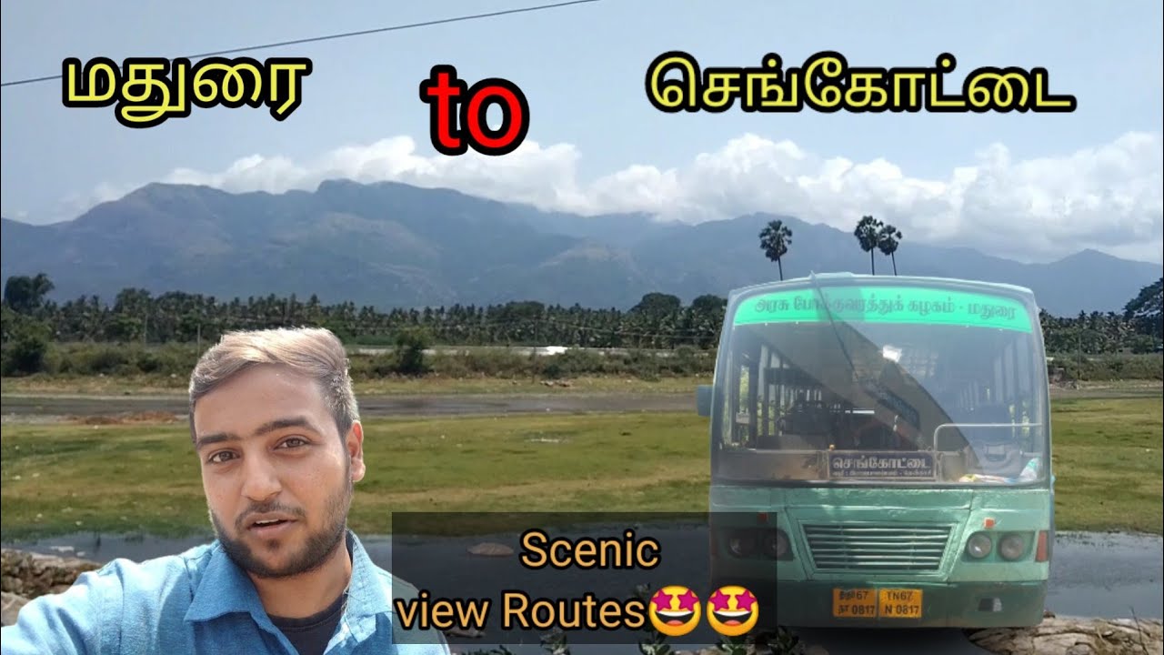 🚍Madurai to Sengottai Bus Travel vlog|Michael Raj