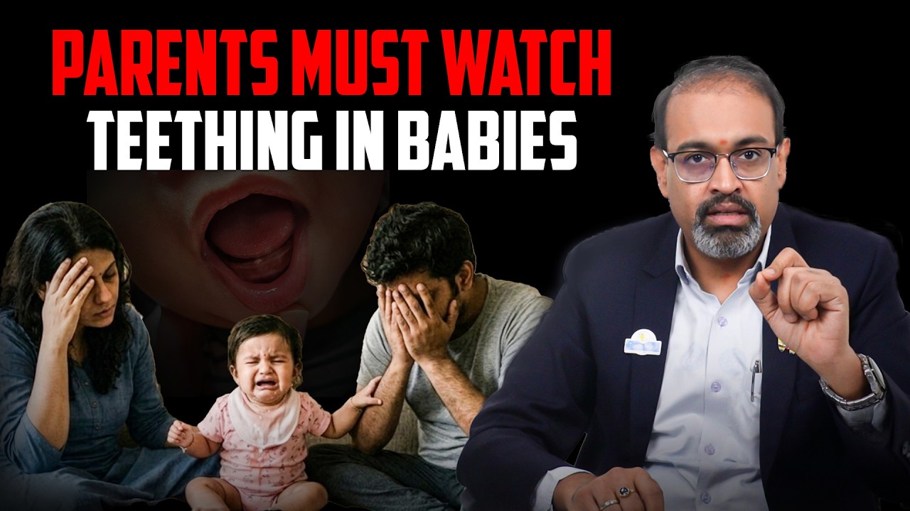 New Parents Must Watch | Teething Timeline + Relief Methods (Pediatric Dentist) | Dr Tejas Melkote