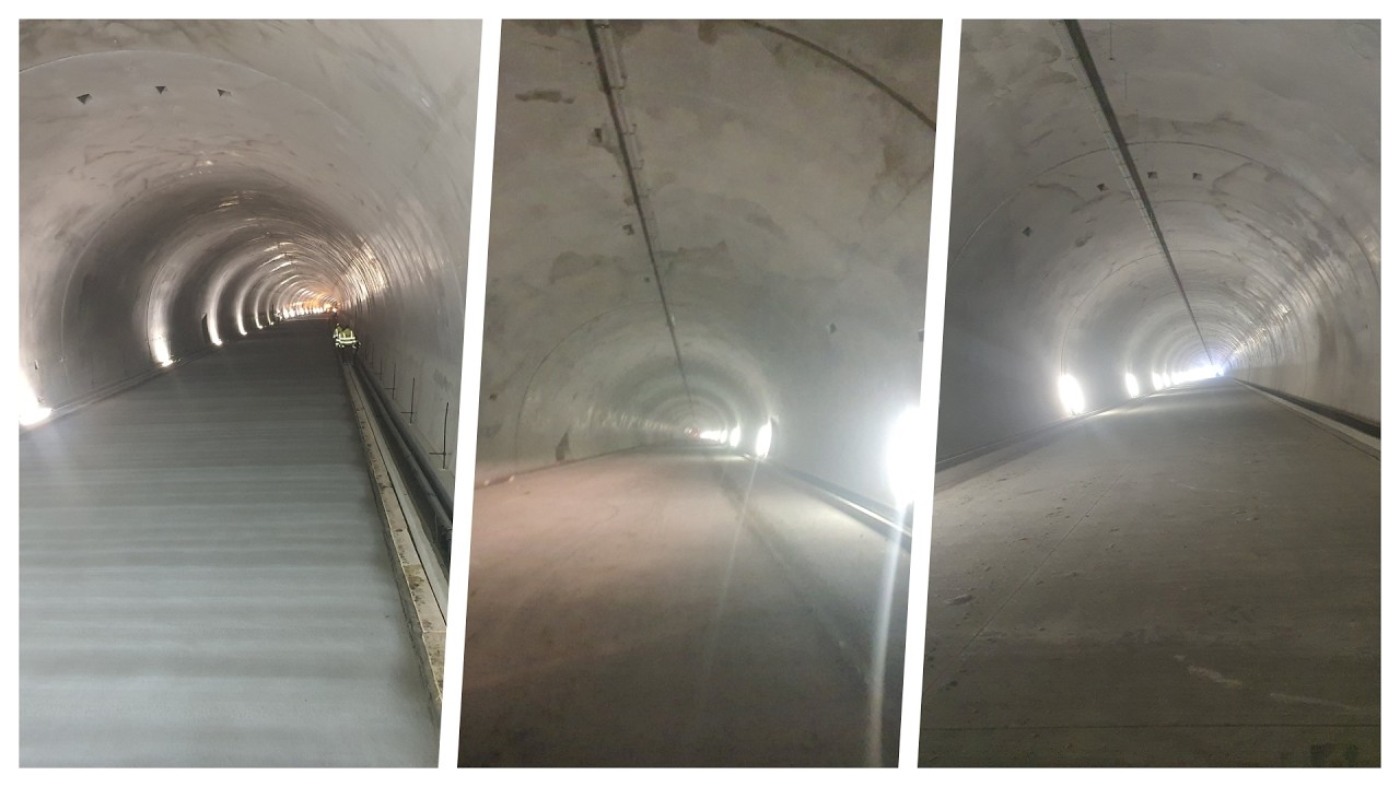 Tunelurile Autostrăzii Sibiu – Pitești intră în faza finală de echipare