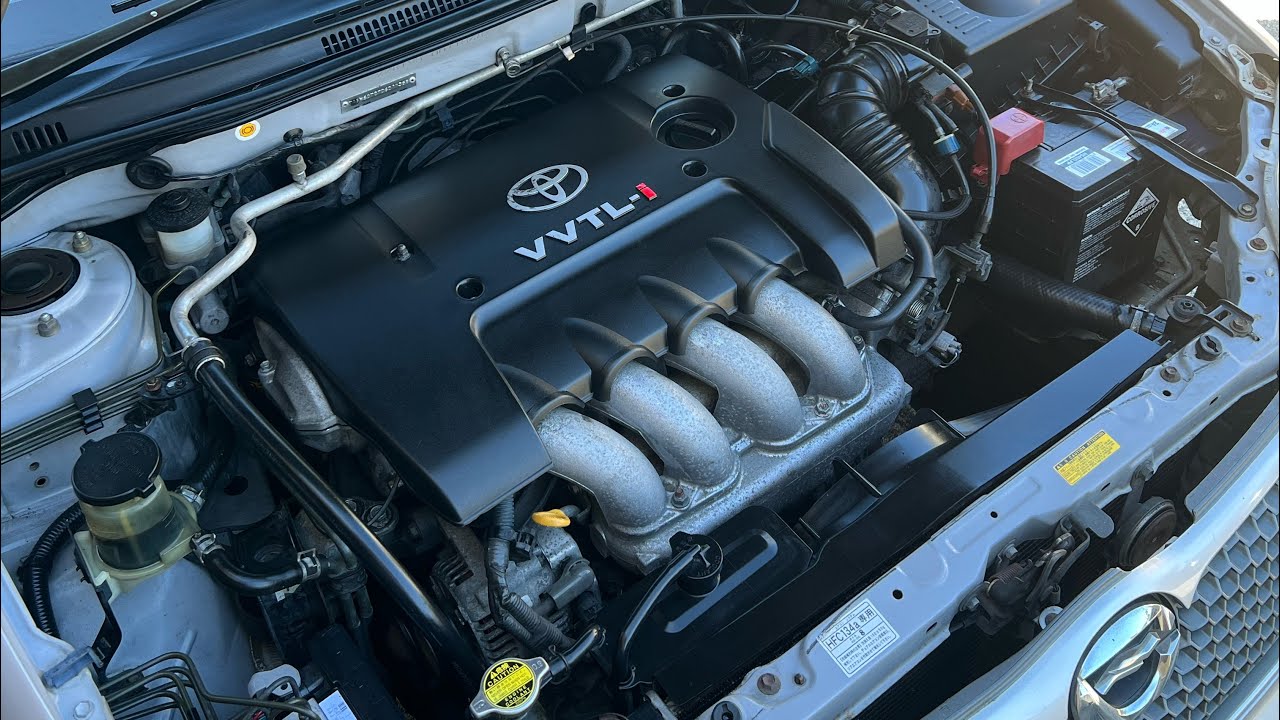 Toyota Corolla RunX spark plug replacement