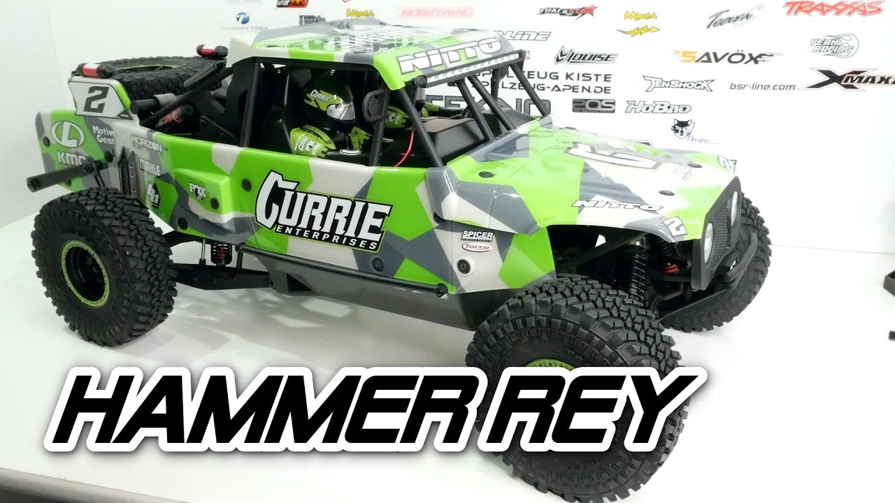 Der Losi Hammer Rey - Casey Curries U4 Rock Racer [German]