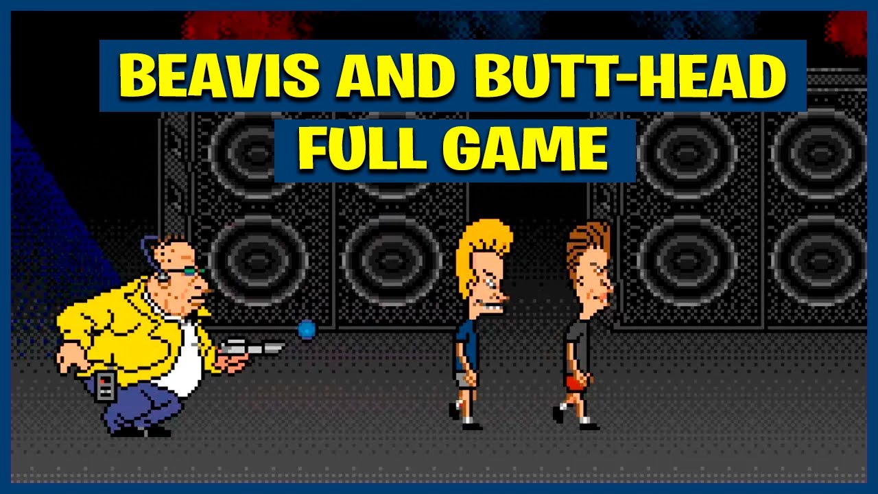SNES Gameplay — Beavis and Butt-Head [2 Players, HARD]