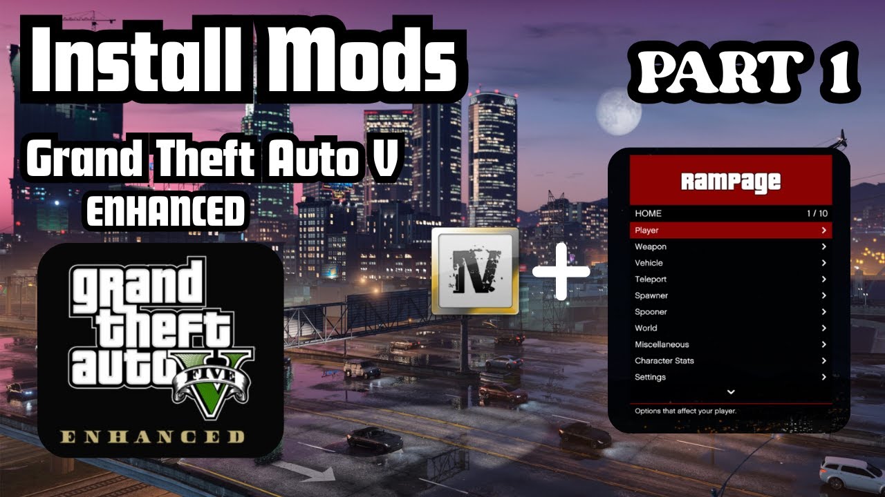 How to install Mods in GTA 5 Enhanced With OpenIV + Mod Menu | PART 1 | Full Beginner's Guide | 2025