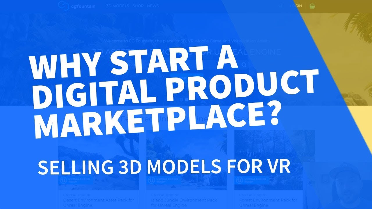 How To Start A Niche Digital Product Marketplace - VR Assets