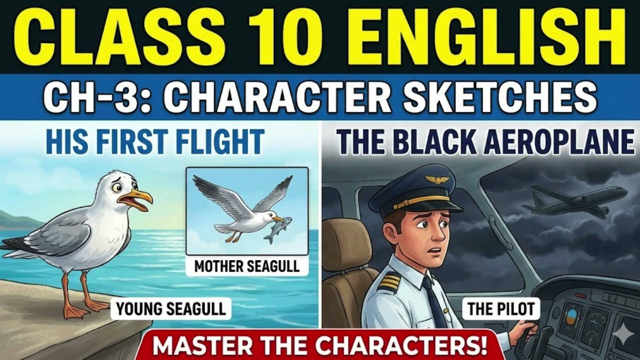Class 10 English Chapter 3 Two Stories About Flying - Character Sketch
