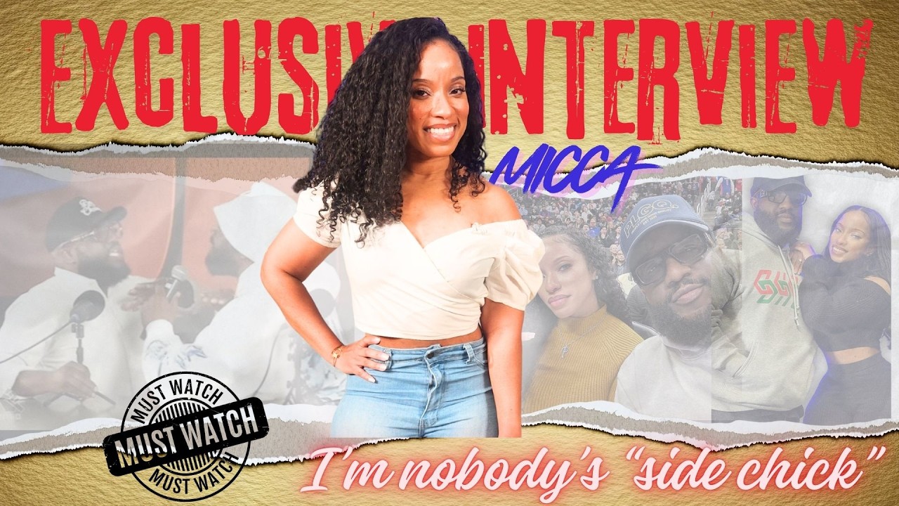 NOT A SIDE CHICK: MICCA BREAKS HER SILENCE ON ANTON DANIELS