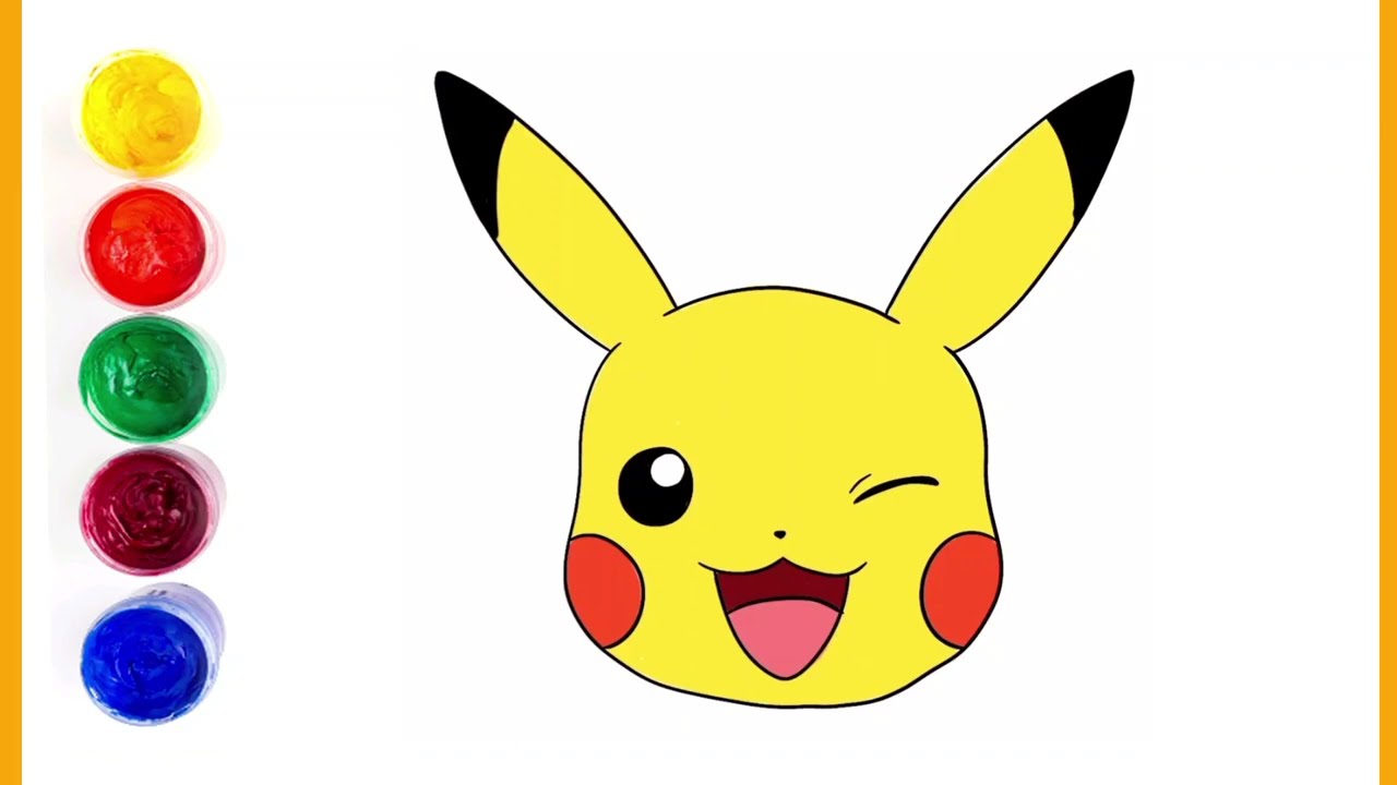 Rysujemy PIKACHU KROK PO KROKU ZOBACZ JAK!