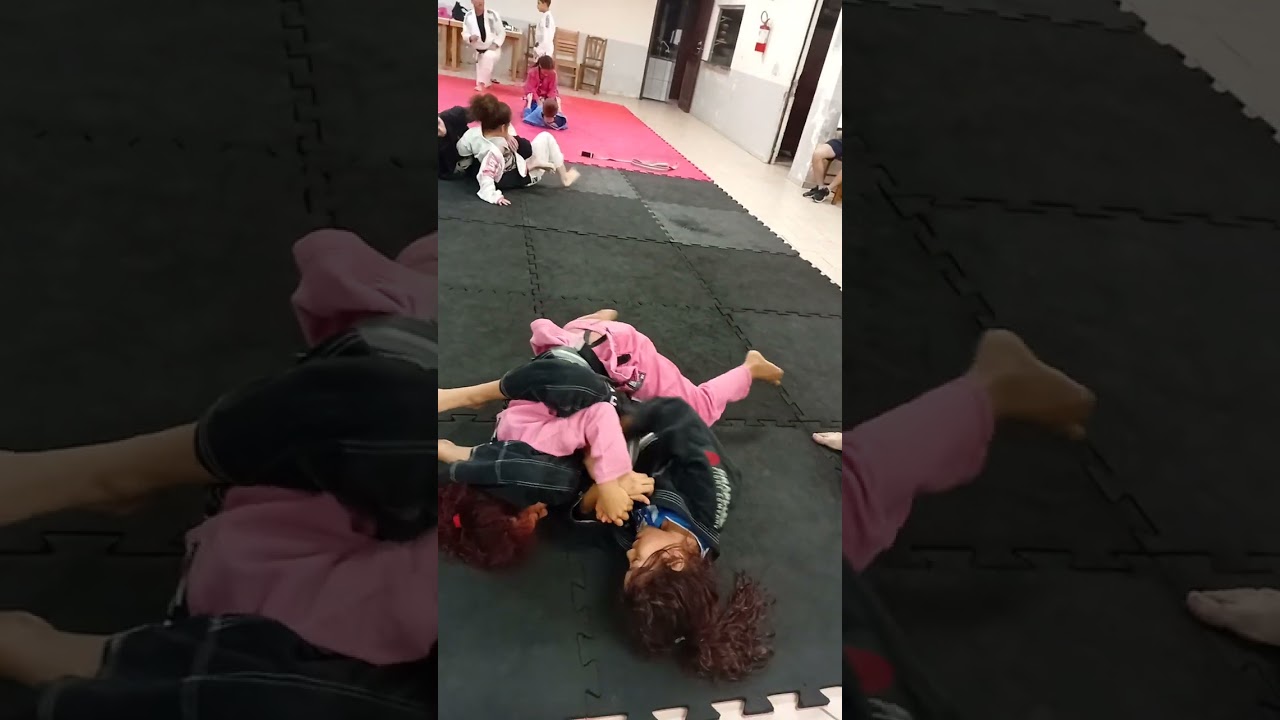 Aula de jiu-jitsu Kids 