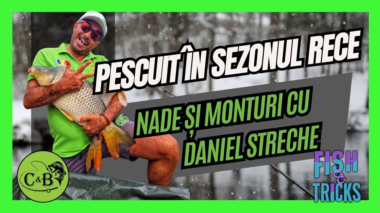 SECRETELE pescuitului în PERIOADA RECE: monturi, nade, momeli și aditivi C&B la Fish&Tricks