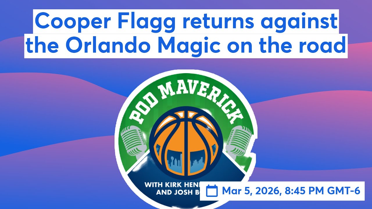 MOBILE 📱 Cooper Flagg returns against the Orlando Magic on the road