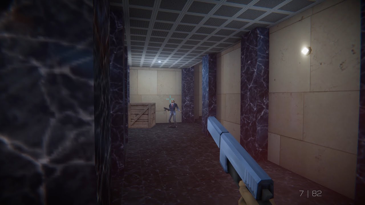 Testando: Agent64: Spies Never Die, inspirado em títulos do Nintendo64, como GoldenEye e PerfectDark